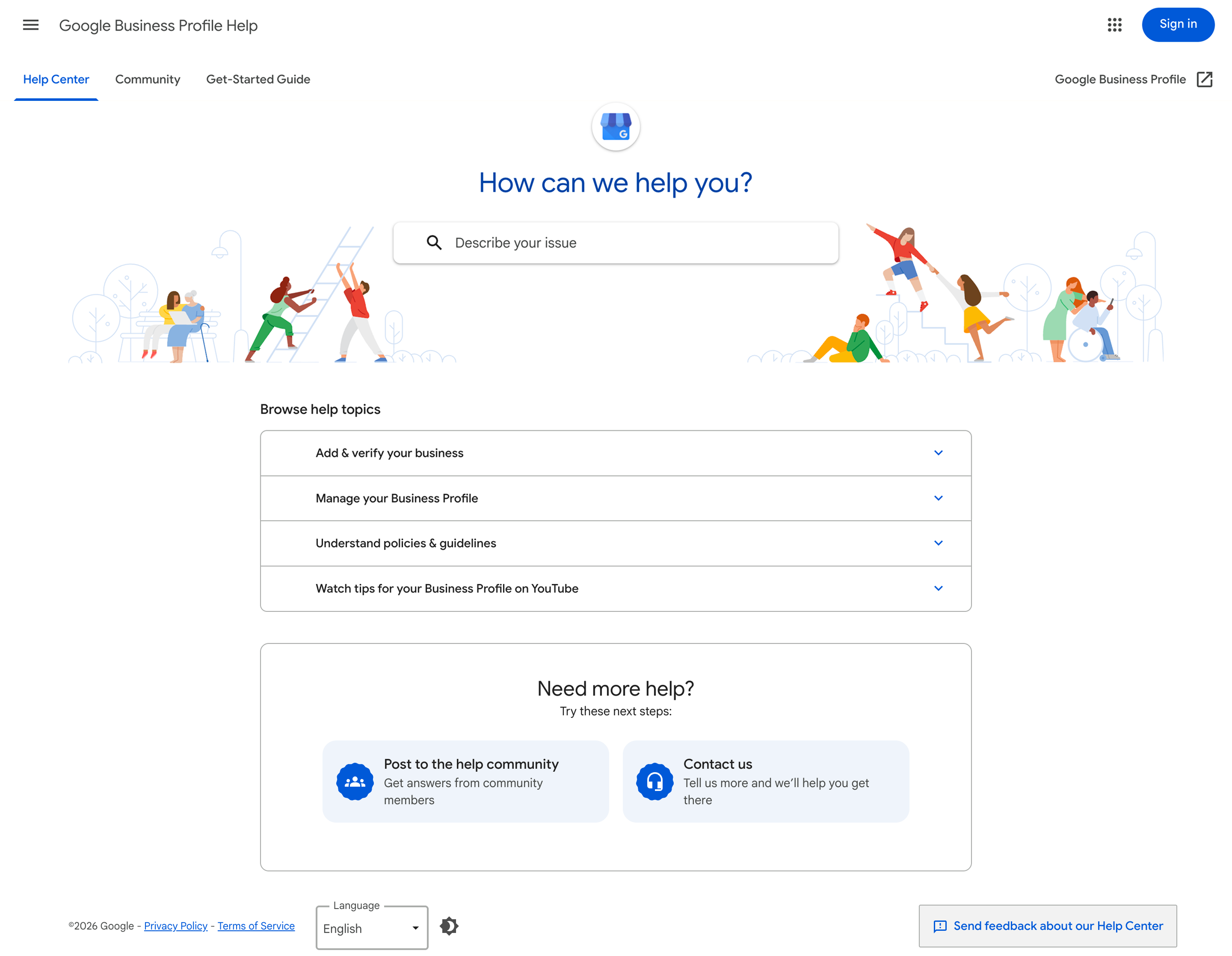 betterunch_The Easiest Way to Contact Google Business Profile Support_Help Example